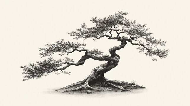 Bonsai drawing