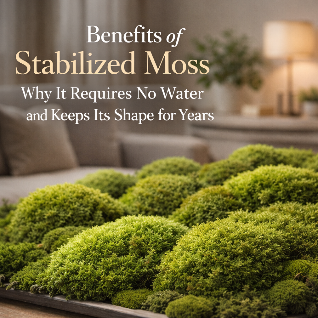 stabilized moss