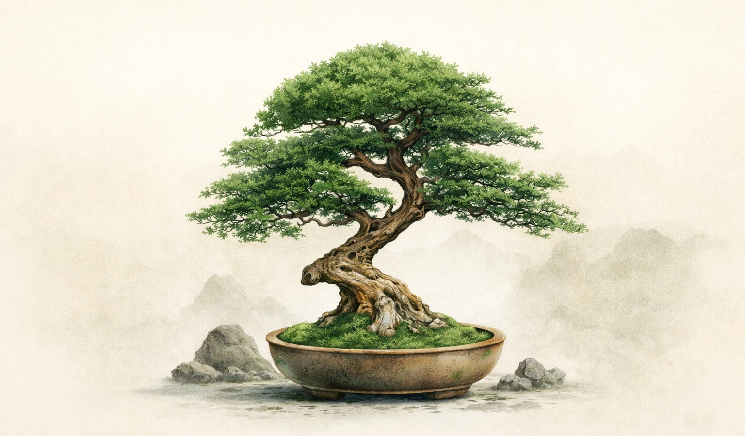 Preserved Bonsai Trees β Handmade Natural Decor