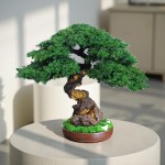 Juniper preserved bonsai tree 40 cm handmade decor