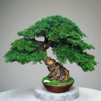 Juniper preserved bonsai tree 38 cm handmade decor