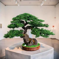 Juniper preserved bonsai tree 49 cm handmade